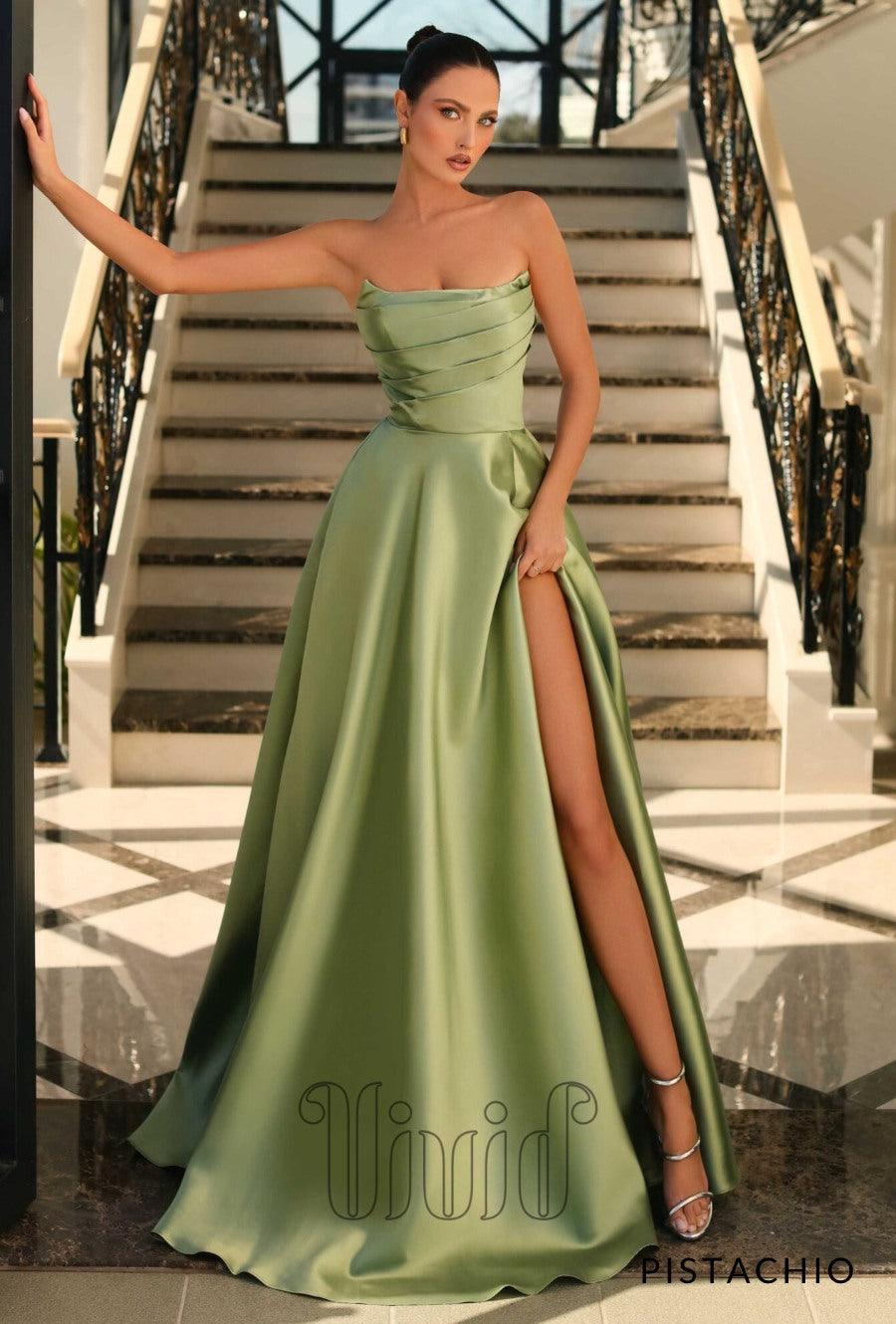 Pistachio bridesmaid outlet dresses