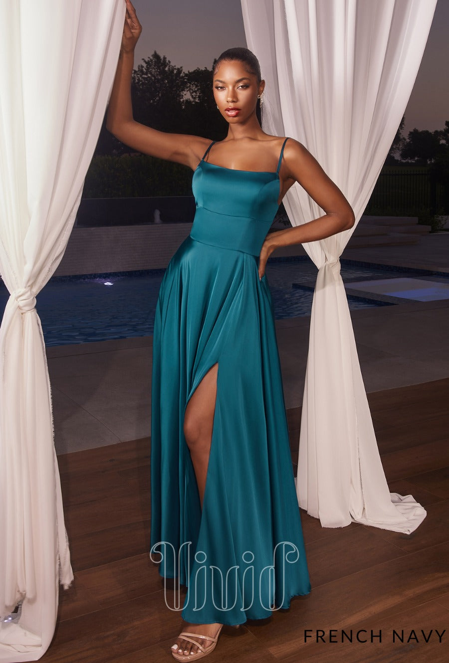 mismatched yellow bridesmaid dresses Mia Gown by Vivid Luxe