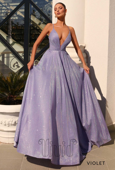 Nicoletta Ashley Gown JX2106 in Violet / Purples