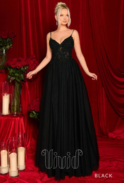 Nicoletta Baci Gown NC3020 in Black / Blacks