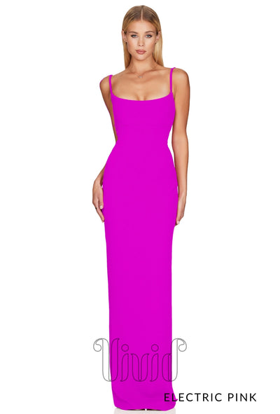 Nookie Bailey Gown in Electric Pink / Pinks