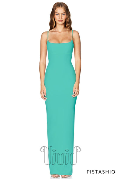 Nookie Bailey Gown in Pistashio / Greens