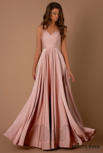 Nicoletta Bridesmaids Belle Gown NBM1031 in Dusty Pink / Pinks