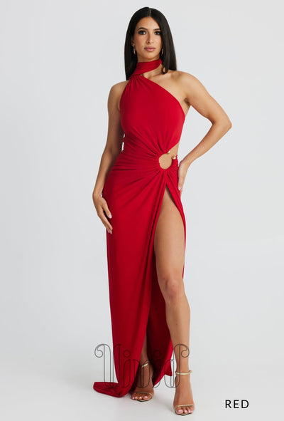 Melani The Label Bianka Gown in Red / Reds