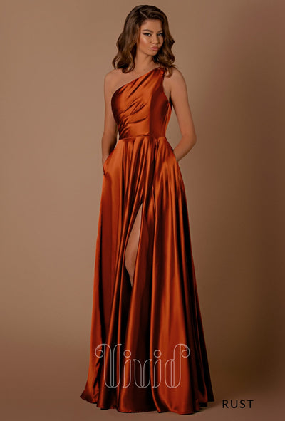 Nicoletta Bridesmaids Calypso Gown NBM1020 in Rust / Oranges/Corals