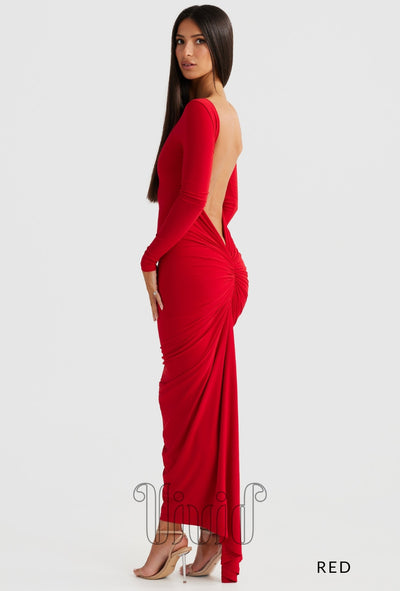 Melani The Label Camila Dress in Red / Reds