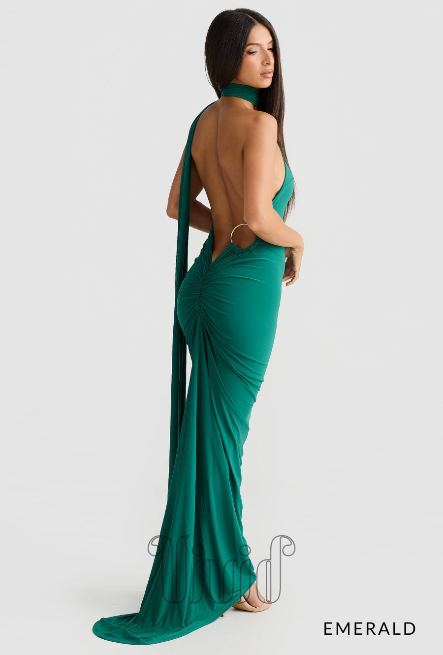 melani the label green dress ARIELLE TOP main image 1