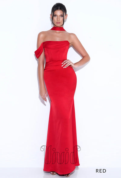 Vivid Formal Irina Gown in Red / Reds