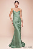 Kiara Strapless Gown