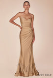 Kiara Strapless Gown