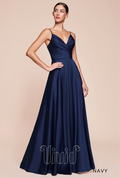 Vivid Core Laguna Gown in Navy / Blues