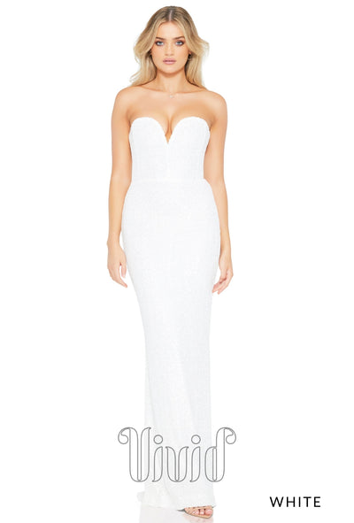 Nookie Intuition Gown in White / Whites