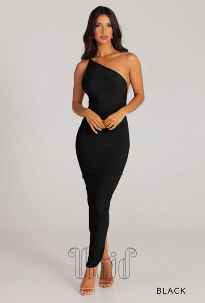 Melani The Label Lydia Dress in Black / Blacks