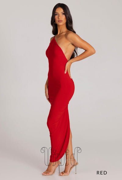 Melani The Label Lydia Dress in Red / Reds