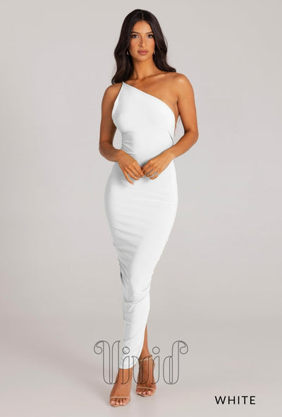 Melani The Label Lydia Dress in White / Whites