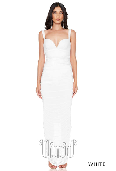 Nookie Marlowe Maxi with Lining in White / Whites
