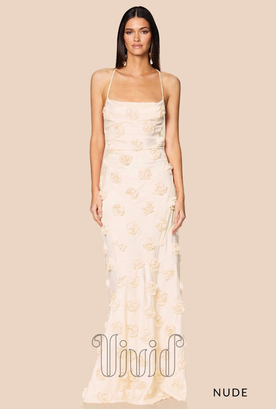 Nookie Roselie Gown in Nude / Nude & Neutrals