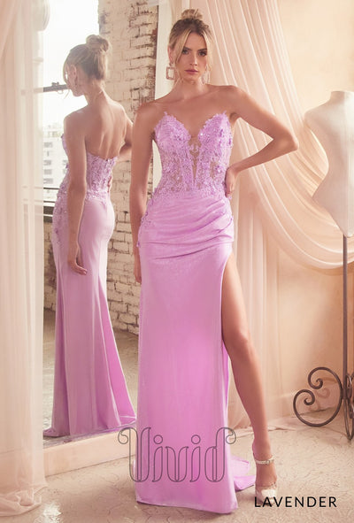 Vivid Formal Tolani Gown in Lavender / Purples