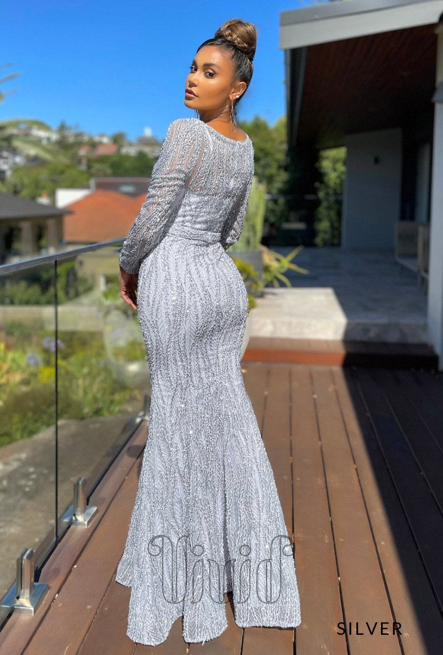 Silver jadore dress sale